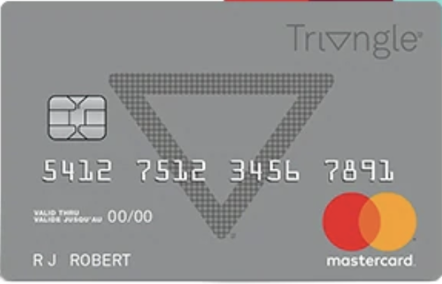 The Triangle MasterCard Credit Card