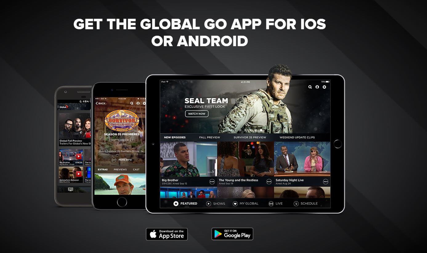 Global Television Gives The Gift of Connected Viewing With New Global Go App For Apple TV - eBOSS Canada